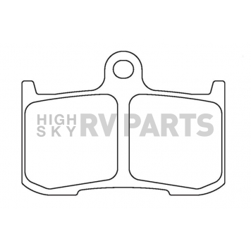 Hawk Performance Brake Pad - HMC5012