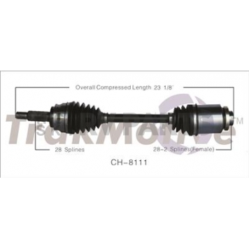 TrakMotive CV Axle Shaft - CH-8111