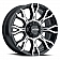 Ultra Wheel 123 Scorpion - 18 x 9 Black With Natural Face - 123-8905U+12