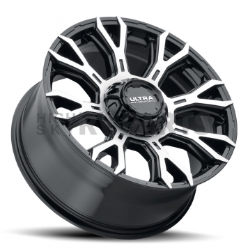 Ultra Wheel 123 Scorpion - 18 x 9 Black With Natural Face - 123-8905U+12-1