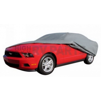 Rampage Car Cover Universal 16 Feet 1 Inch To 17 Feet 4 Layer Polypropylene Gray - 1305-1
