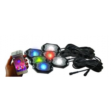 Race Sport Lighting Underbody Light Kit LED Multi-Color - 6PRGBW