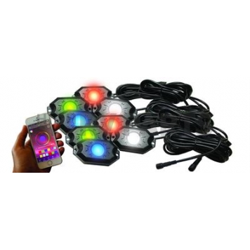 Race Sport Lighting Underbody Light Kit LED Multi-Color - 8PRGBW