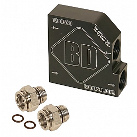 BD Diesel Auto Trans Fluid Cooler Bypass Tube Eliminator - 1061528