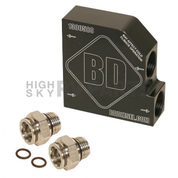 BD Diesel Auto Trans Fluid Cooler Bypass Tube Eliminator - 1061528
