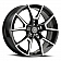 Ultra Wheel 462 Matrix - 20 x 8.5 Black With Natural Face - 462-2844U+35