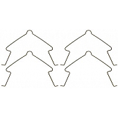 Raybestos Brakes Disc Brake Pad Drag Reduction Clip - H6045
