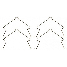 Raybestos Brakes Disc Brake Pad Drag Reduction Clip - H6045