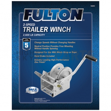 Fulton Trailer Boat Winch 142411-1