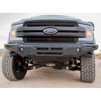 Innovative Creations Inc. Bumper Alumilite 1-Piece Aluminum Black - ALFBM15FDN-2