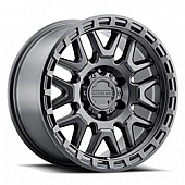 RaceLine Wheel 953B Krank 17 x 9 Black - 953B-79081-12