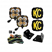 KC Hilites Driving/ Fog Light - LED Rectangular Set Of 2 - 97138