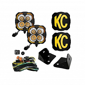 KC Hilites Driving/ Fog Light - LED Rectangular Set Of 2 - 97138