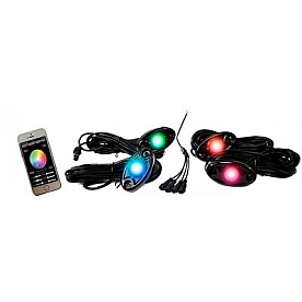 Race Sport Lighting Underbody Light Kit LED Multi-Color - LD4KITCS