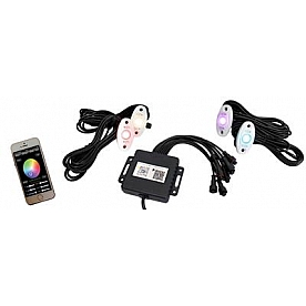 Race Sport Lighting Underbody Light Kit LED Multi-Color - LD4KITCSW