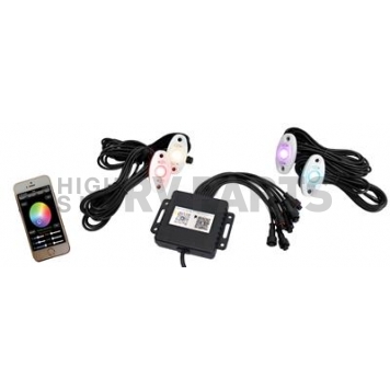 Race Sport Lighting Underbody Light Kit LED Multi-Color - LD4KITCSW