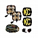 KC Hilites Driving/ Fog Light - LED Rectangular Set Of 2 - 286
