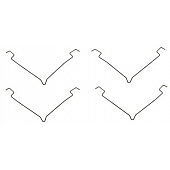 Raybestos Brakes Disc Brake Pad Drag Reduction Clip - H6021