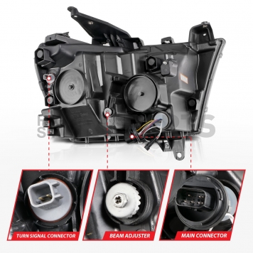 ANZO USA Headlight Assembly Single - 111494L-2