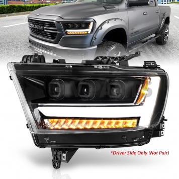 ANZO USA Headlight Assembly Single - 111494L-4