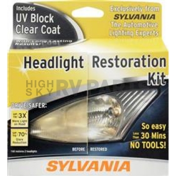 Sylvania Silverstar Headlight Restoration Kit HRKBX