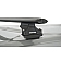 Rhino-Rack USA Roof Rack - 59 Inch Black 2 Bars Factory Mounting Point - JA5413