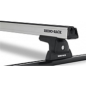 Rhino-Rack USA Roof Rack - 63 Inch Silver Direct-Fit 2 Bars - Y01130