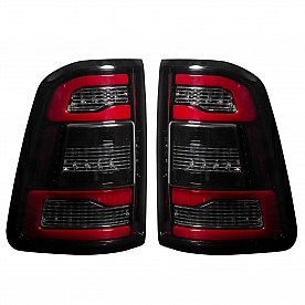 Recon Accessories Tail Light Assembly LED Set Of 2 - 264338BK