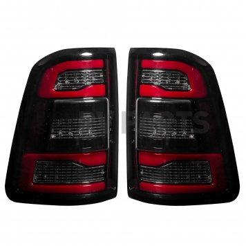 Recon Accessories Tail Light Assembly LED Set Of 2 - 264338BK