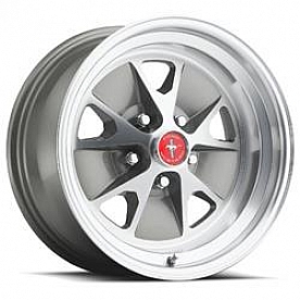 Legendary Wheels LW20 Series 15 x 7 Charcoal With Natural Face - LW20-50754B