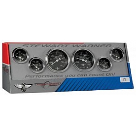 Stewart Warner Gauge Fuel Level/ Oil Pressure/ Speedometer/ Tachometer/ Voltmeter/ Water Temp 82223