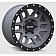 Mayhem Wheels Delta 8304 - 17 x 9 Gun Metal With Black Lip - 8304-7983MGT