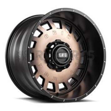 Grid Wheel GD03 - 18 x 9 Black With Bronze Dark Tint - GD0318090655D1810