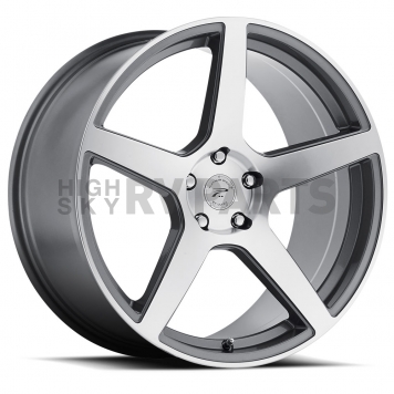 Ultra Wheel Elite 432 - 20 x 8.5 Black With Diamond Cut Face - 432-2865GN+40