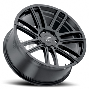 Ultra Wheel Ghost 441 - 22 x 9.5 Black - 441-2284BK+25-1