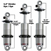 Ridetech Coil Over Shock Absorber - 24159901