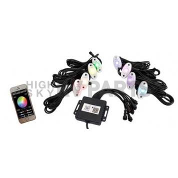 Race Sport Lighting Underbody Light Kit LED Multi-Color - LD8KITCSW