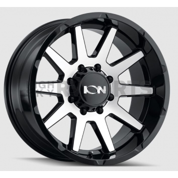 ION Wheels Series 143 - 20 x 9 Black With Natural Face - 143-2973BM