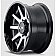 ION Wheels Series 143 - 20 x 9 Black With Natural Face - 143-2973BM