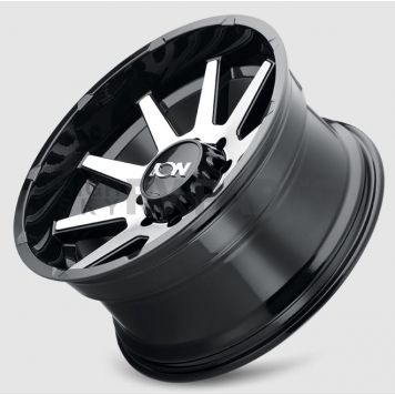 ION Wheels Series 143 - 20 x 9 Black With Natural Face - 143-2973BM-2