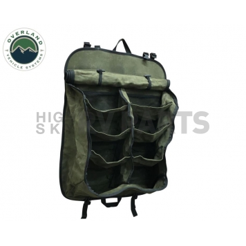 Overland Vehicle Systems Gear Bag Canvas Green FoldableQuick Deploy Style - 21139941-2