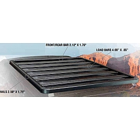 Overland Vehicle Systems Roof Rack - Rectangular 72 Inch x 56 Inch - 22010201