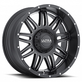 Ultra Wheel Soldier 188 - 20 x 9 Black With Natural Accents - 188-2905BM+18
