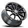 Ultra Wheel Revelation 457 - 17 x 8 Black - 457-7843BK+35