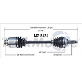 TrakMotive CV Axle Shaft - MZ-8134