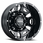 Ultra Wheel Hunter Van Dually 003 - 16 x 6 Black - 003-6668RSB