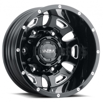 Ultra Wheel Hunter Van Dually 003 - 16 x 6 Black - 003-6668RSB