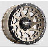 Dirty Life Race Wheels Enigma Pro 9311 - 17 x 9 Gold With Black Lip - 9311-7983MGD38