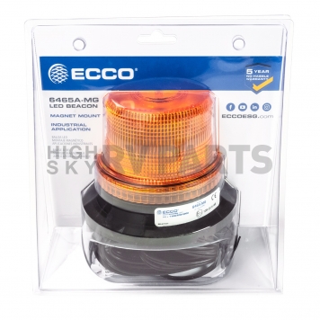 Ecco Electronic Warning Light LED - 6465A-MG-CS
