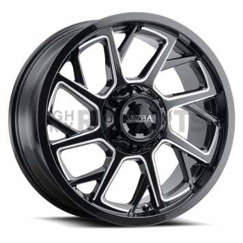 Ultra Wheel 120 Patriot - 18 x 9 Black With Natural Accents - 120-8950BM+18